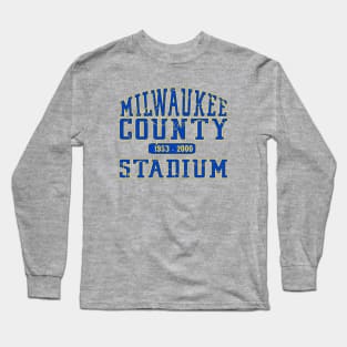 Milwaukee County Stadium Long Sleeve T-Shirt